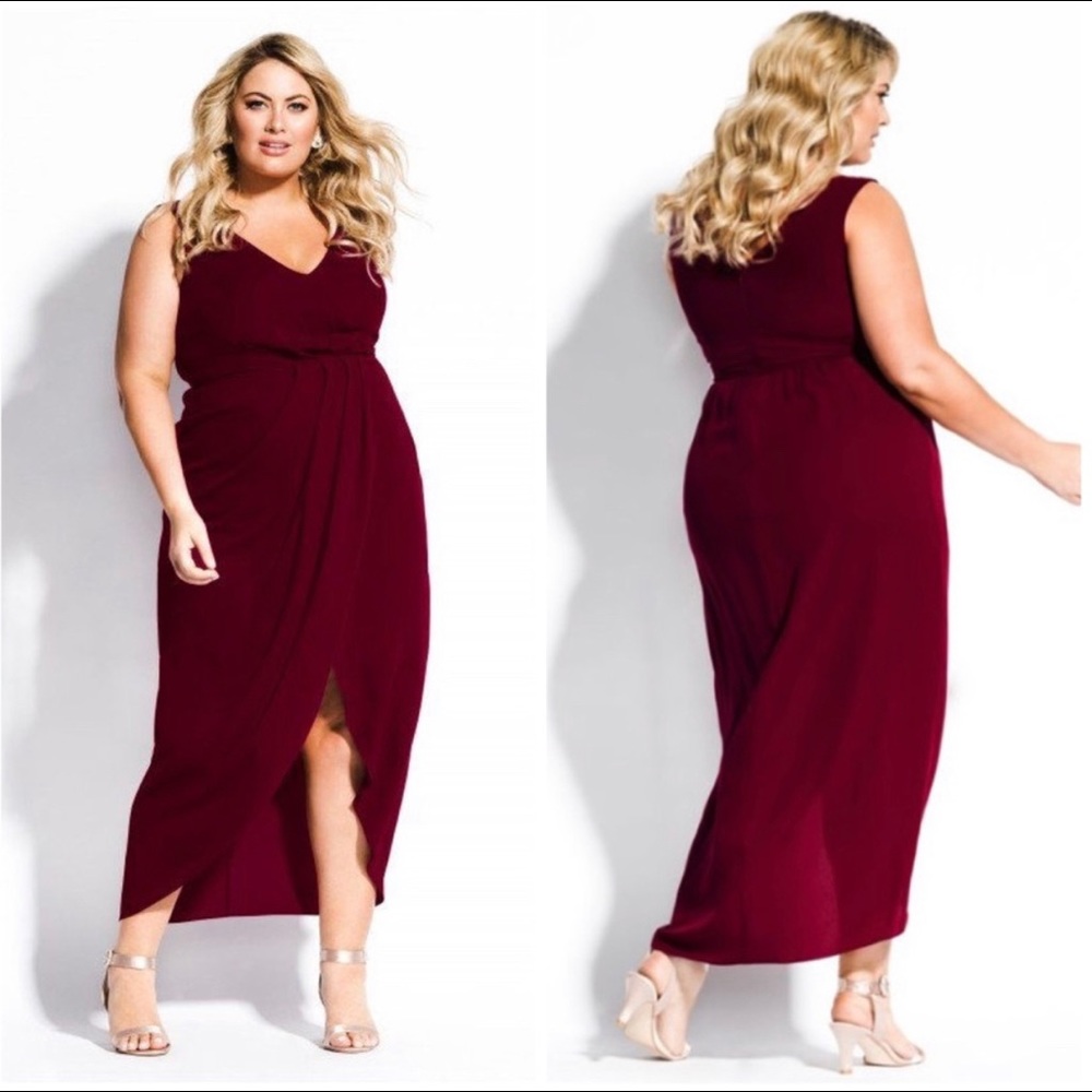 NEW City Chic Cherish Maxi Dress